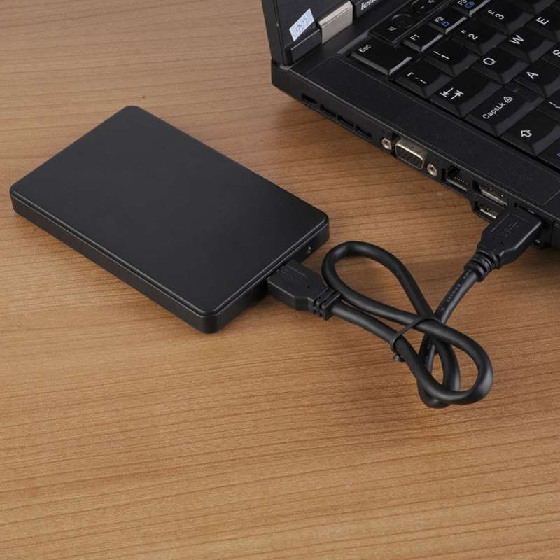 ▷ Adaptateur Lecteur Disque Dur USB 3.0 2.0 SATA HDD Boîtier Externe 2 TB -  Les Accessoires Volants
