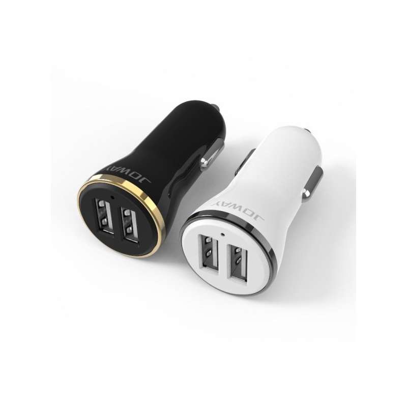 Tree-on-Life Accessoires Auto Double USB Affichage numérique Chargeur de Voiture Allume-Cigare de Voiture Portable avec Affichage LED Chargeur de Voiture Argent 