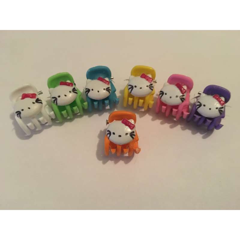 ▷ Lot De 5 Mini Pince Crabe Hello Kitty Accessoire Cheveux Barrette Femme  Fille Enfant Coiffure - Les Accessoires Volants