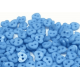 Lot de 50 bouton Bleu cœur ( coeur ) 6 mm 2 trous couture scrapbooking décoration bricolage