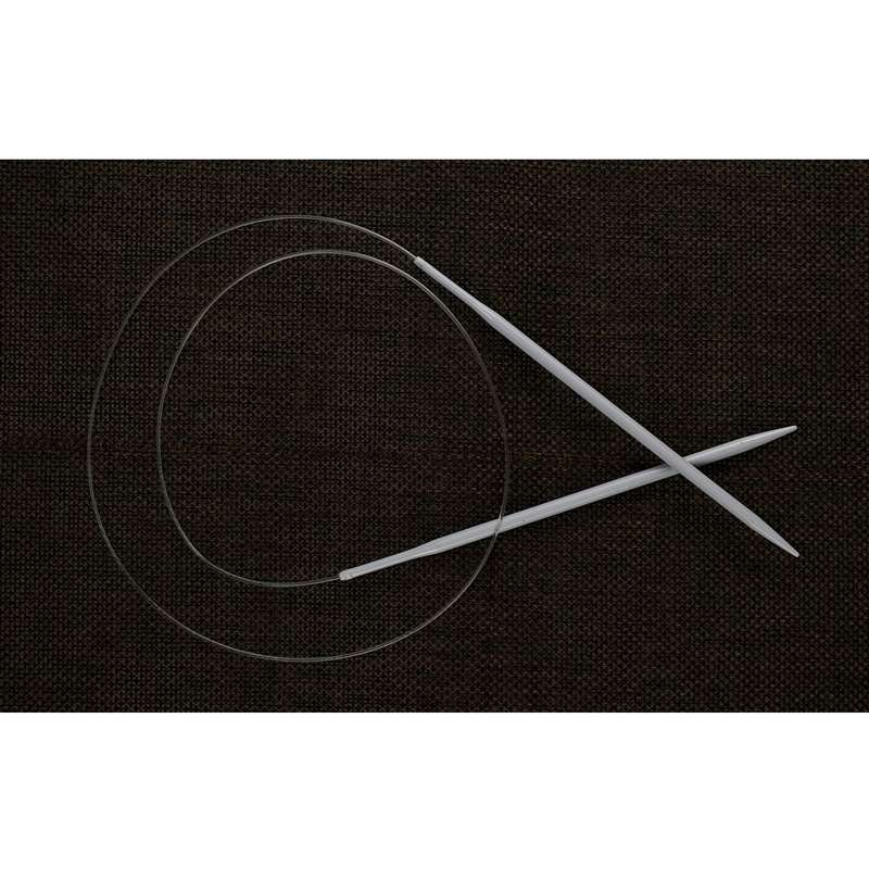 aiguille à tricoter circulaire 2.0-8.0 longueur total 80cm longueur tige 14 cm
