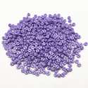 Lot 1 000 Bouton rond lilas (violet clair) uni 4mm 2 trou scrapbooking bricolage déco mercerie couture