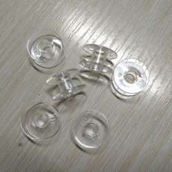 10 Bobines Canettes Transparent en Plastique Pour Fil de Machine à Coudre